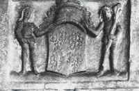 The 'woodmen' bearers at Mary's Parish Church, Ashby Folville